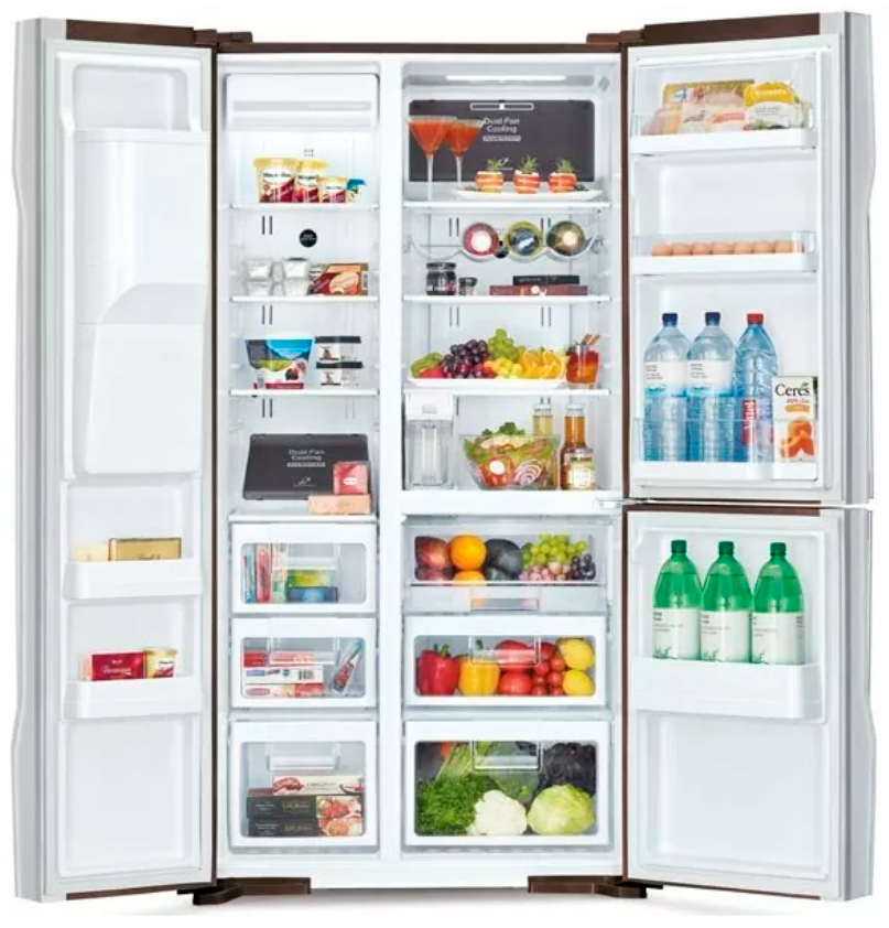 Холодильник HITACHI SBS R-M 702 GPU2X MIR