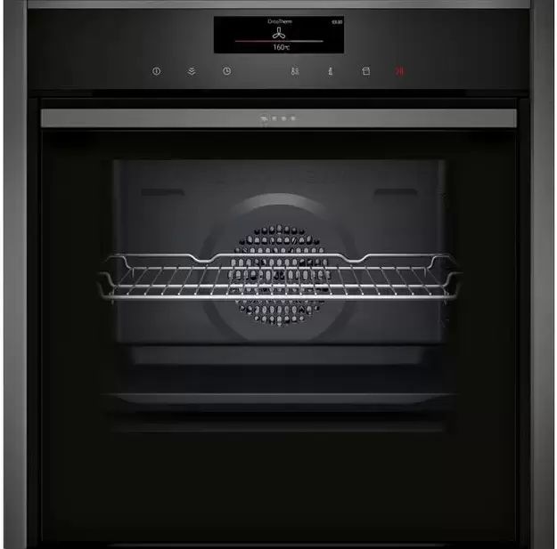 Встраиваемый духовой шкаф с функцией добавления пара Neff B48FT68G0