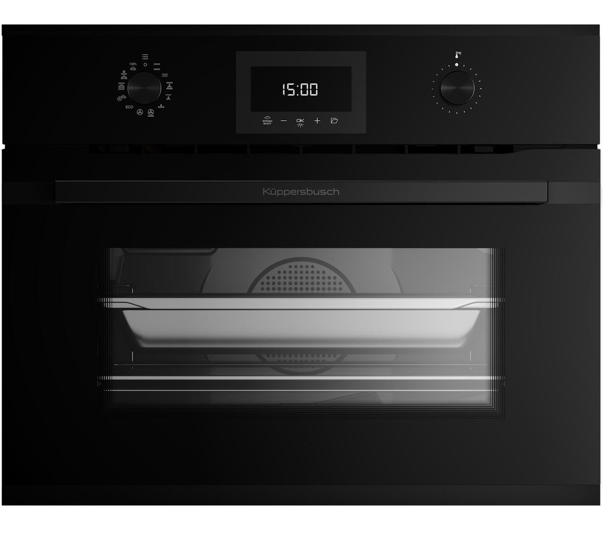 Компактный духовой шкаф Kuppersbusch CBD 6340.0 S2 Black Chrome